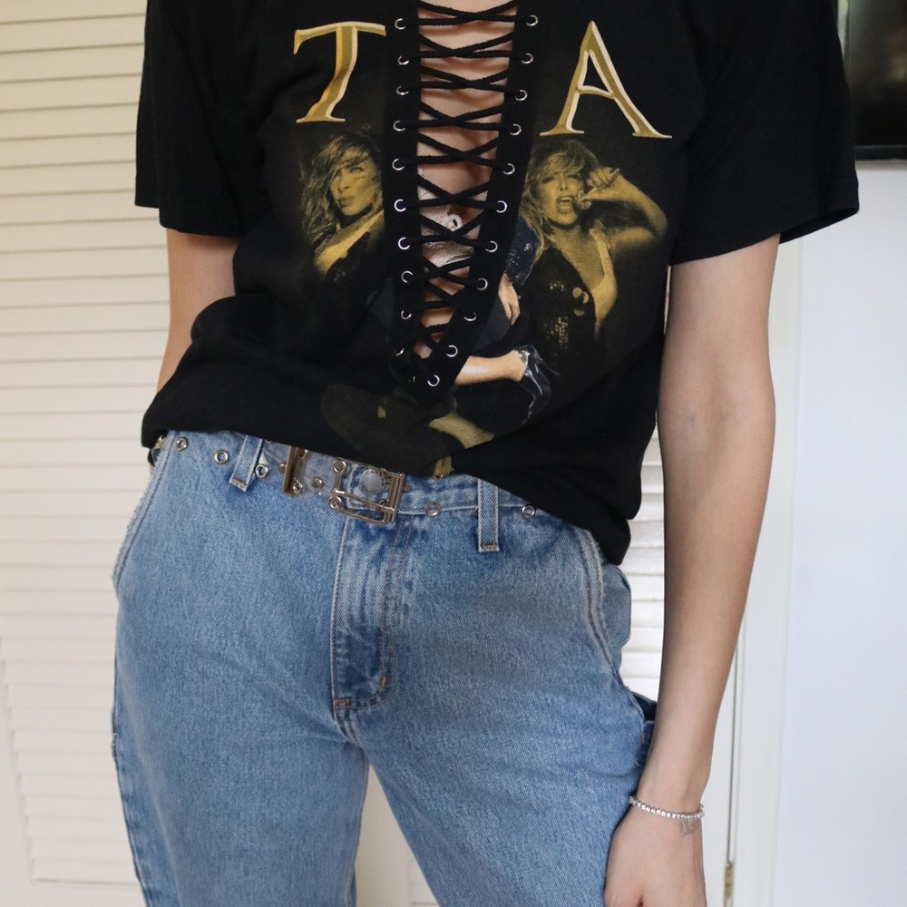 Roped up Vintage Tee